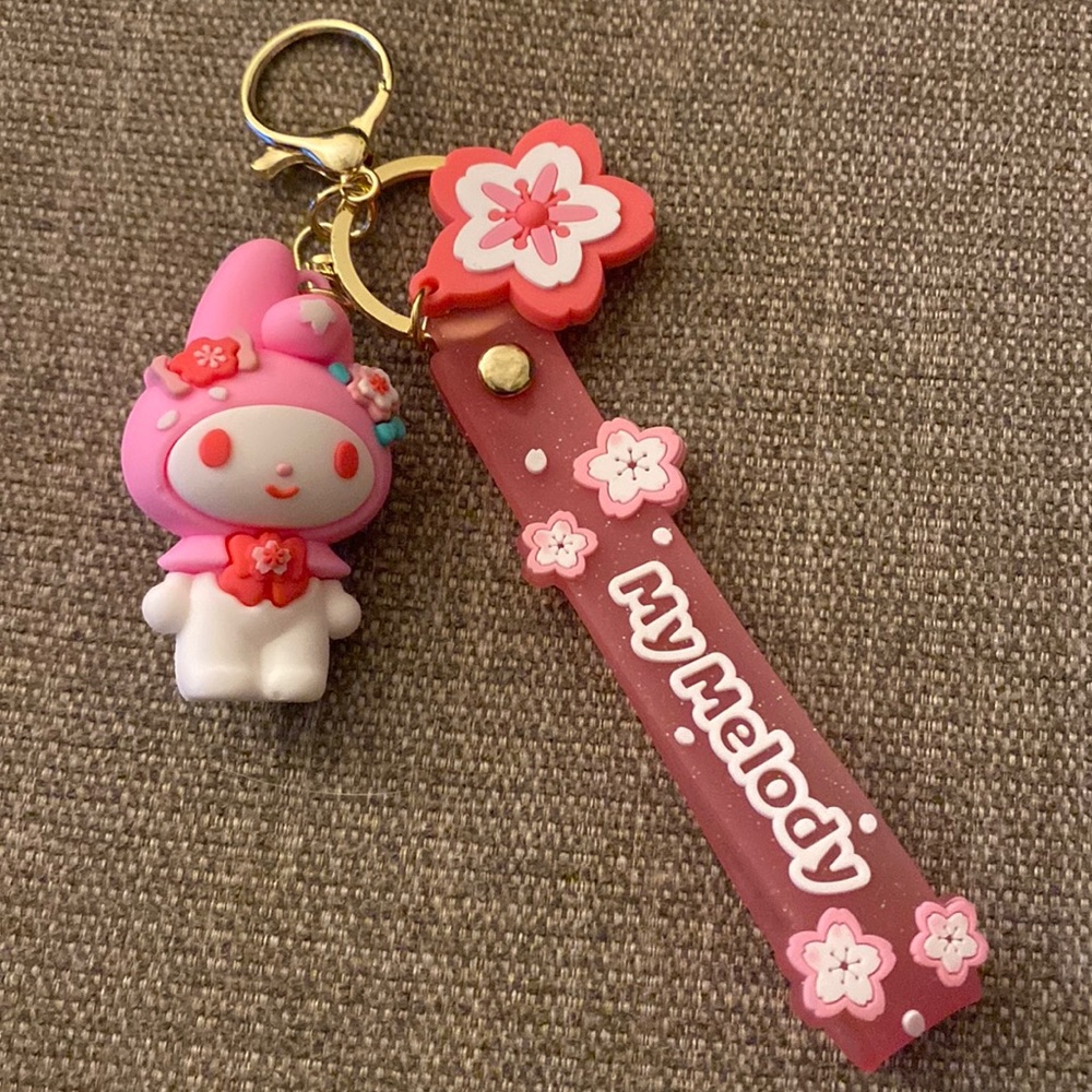Brand new my melody key chain